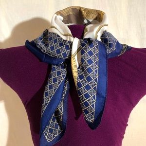 Horse Riding Vintage 80's Head Scarf